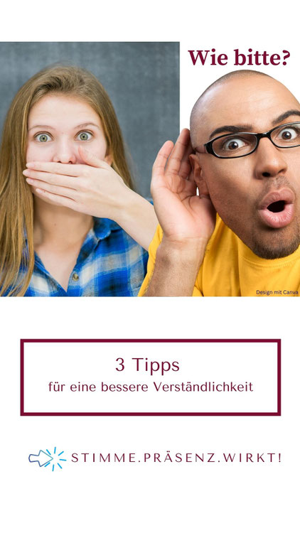 Eine Frau, die sich den Mund zuhält und ein Mann, der versucht, sie zu verstehen
